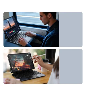 Bàn Phím Kiêm Bao Da Dux Ducis iPad Pro 11″