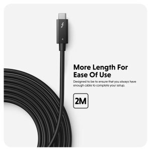 CÁP HYPERDRIVE THUNDERBOLT 4 Cable (6FT/2M) Cho Macbook/Laptop