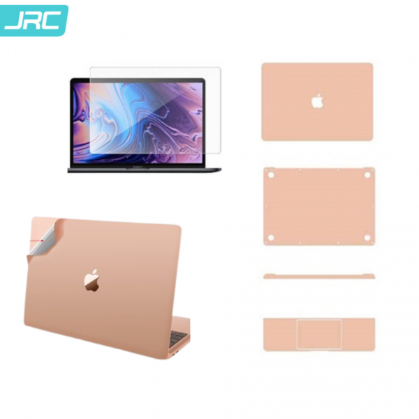 Dán Macbook 13 Air Chính Hãng JRC - Bộ Dán 3M ( 6 in 1 ) Màu Gold