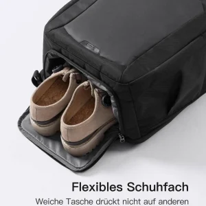 Balo Du Lịch inateck Travel Backpack with Shoe Compartment Cho Laptop 17-inch BP03008 38L