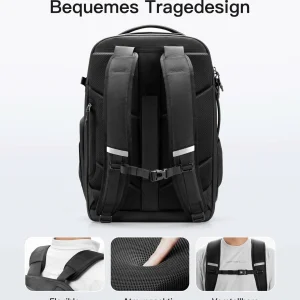 Balo Du Lịch inateck Travel Backpack with Shoe Compartment Cho Laptop 17-inch BP03008 38L