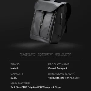 Balo Thể Thao inateck Basketball Backpack Cho Laptop 15-16 inch  22,8L