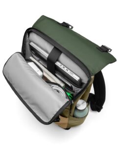 Balo Tomtoc  Slash Flip Rucksack 18L For Macbook / Ultrabook 16″ Green - T64/A64