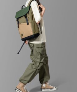 Balo Tomtoc  Slash Flip Rucksack 18L For Macbook / Ultrabook 16″ Green - T64/A64