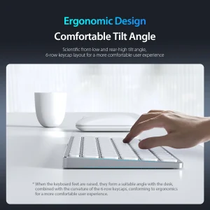 Bàn Phím Bluetooth Dux Ducis LK Mini Series Hợp Kim Nhôm