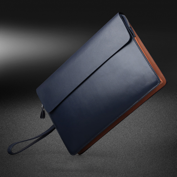 Túi Da Cầm Tay Cho Macbook, Surface Và Tablet 12.9/13" - Da Thật Thương Hiệu Toni