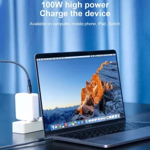 Cáp C to C Thunderbolt 3 Hagibis with 4K60Hz, PD 100W, 40Gbps USB-C - ( HGB-008 )