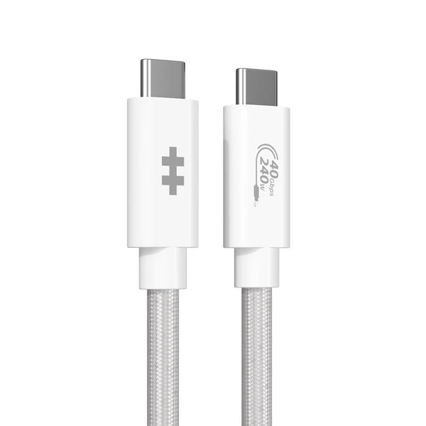 Cáp USB4 HyperDrive 1.2m  USB-C TO USB-C Xuất Màn Hình 8K/60hz -4K/144hz