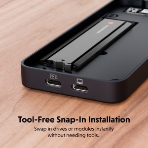 Box SSD HyperDrive Next USB-4 Ver2 80Gbps M.2 PCIe Enclosure