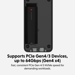 Box SSD HyperDrive Next USB-4 Ver2 80Gbps M.2 PCIe Enclosure
