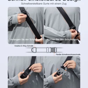 Túi Đeo Chéo inateck Lightweight Crossbody Bag FB01001