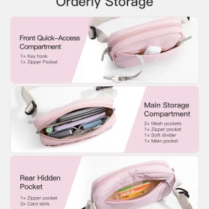 Túi Đeo Chéo inateck X-Mini RFID-Blocking Sling Bag FB01002