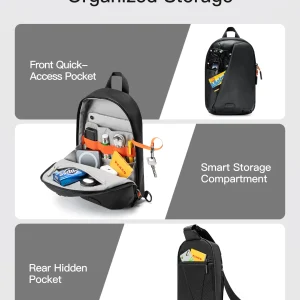 Túi Đeo Chéo inateck X-Row RFID-Blocking Water-Resistant Sling Bag FB01003