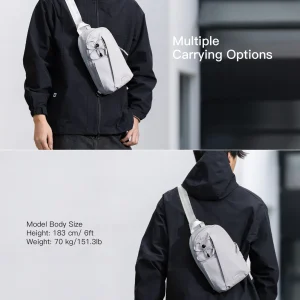 Túi Đeo Chéo inateck X-Row RFID-Blocking Water-Resistant Sling Bag FB01003