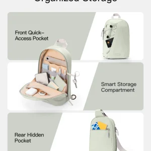 Túi Đeo Chéo inateck X-Row RFID-Blocking Water-Resistant Sling Bag FB01003