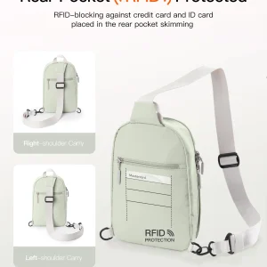 Túi Đeo Chéo inateck X-Row RFID-Blocking Water-Resistant Sling Bag FB01003
