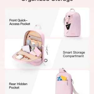 Túi Đeo Chéo inateck X-Row RFID-Blocking Water-Resistant Sling Bag FB01003