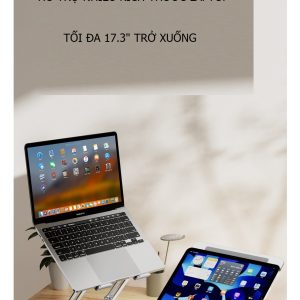 Giá Đỡ Macbook/Laptop Nhôm Nguyên Khối JRC Z2XT  Chính Hãng